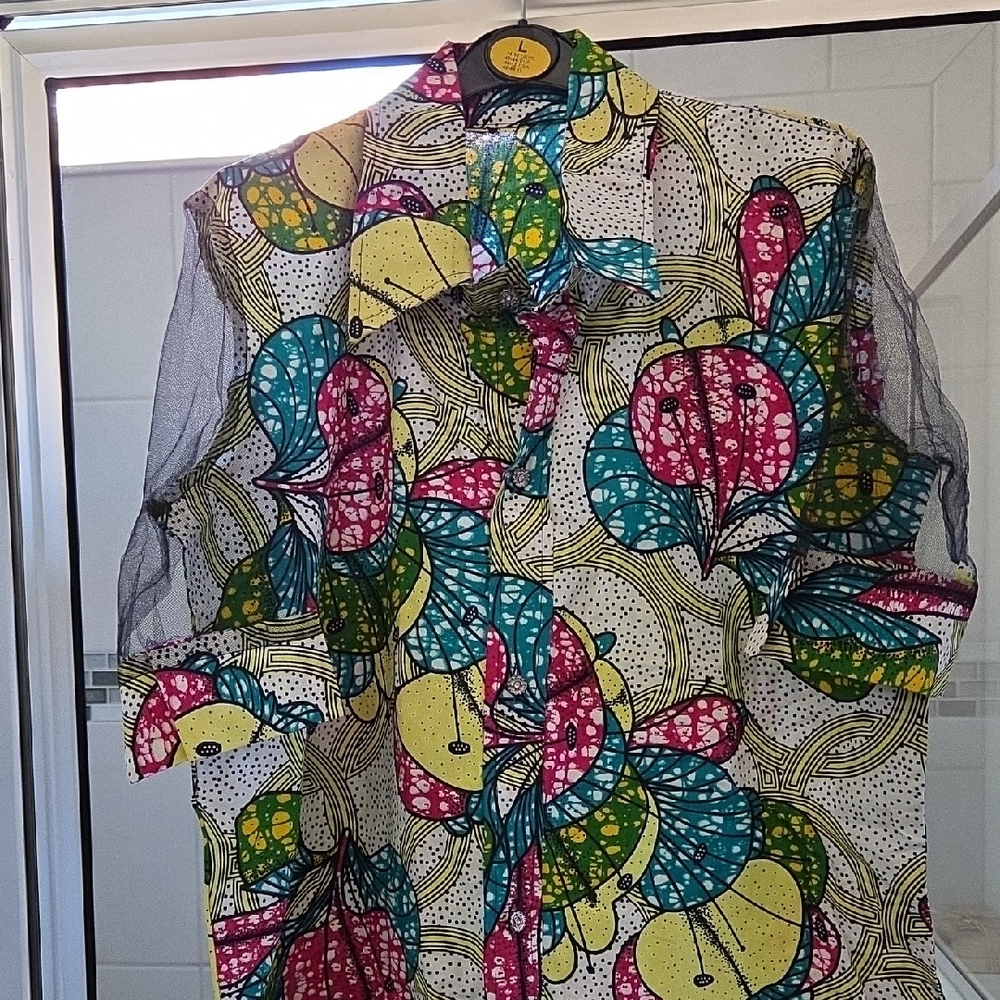 African Print Dress.